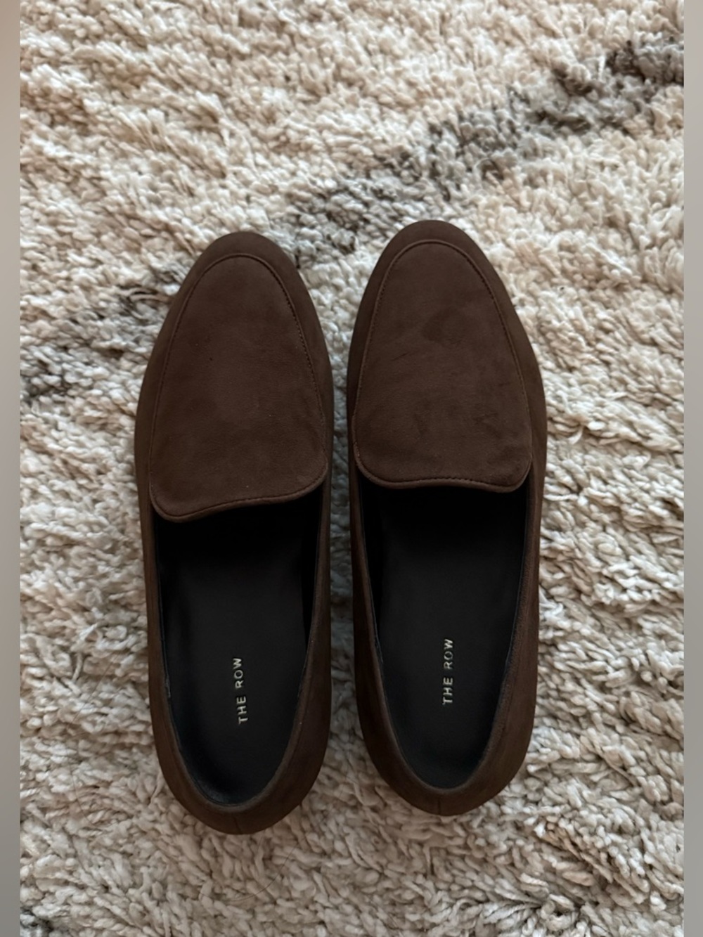 The Row Awar Suede Loafers